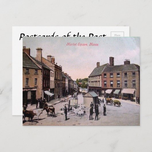 Ancienne carte postale - Navan, Co Meath, Irlande (Devant / Derrière)