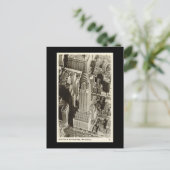 Ancienne carte postale, New York City, Chrysler Bu (Debout devant)