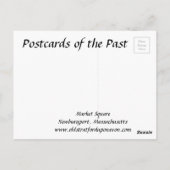 Ancienne carte postale - Newburyport, Massachusett (Dos)