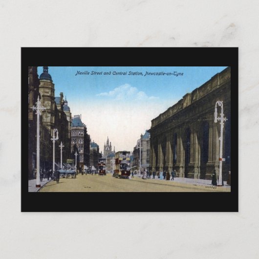 Ancienne carte postale - Newcastle-on-Tyne (Devant)