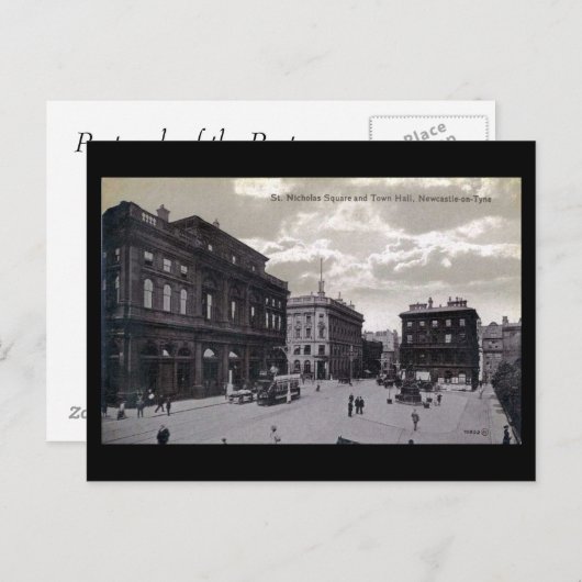 Ancienne carte postale - Newcastle-upon-Tyne (Devant / Derrière)