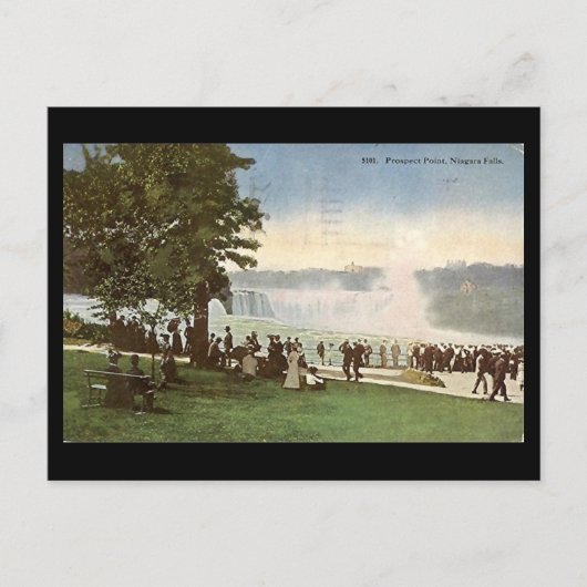 Ancienne carte postale - Niagara Falls, Prospect P (Devant)
