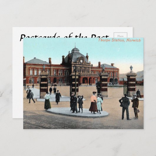 Ancienne carte postale - Norwich, Norfolk (Devant / Derrière)