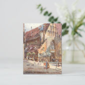 Ancienne carte postale - Nuremberg, Allemagne (Debout devant)