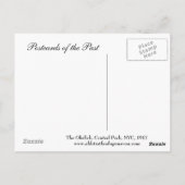 Ancienne carte postale - Obelisk, Central Park, Ne (Dos)