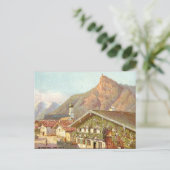 Ancienne carte postale - Oberammergau, Bavière, Al (Debout devant)