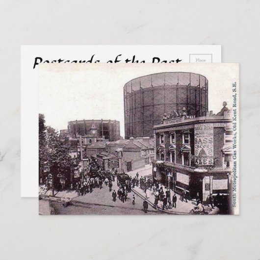 Ancienne carte postale - Old Kent Rd, Londres (Devant / Derrière)