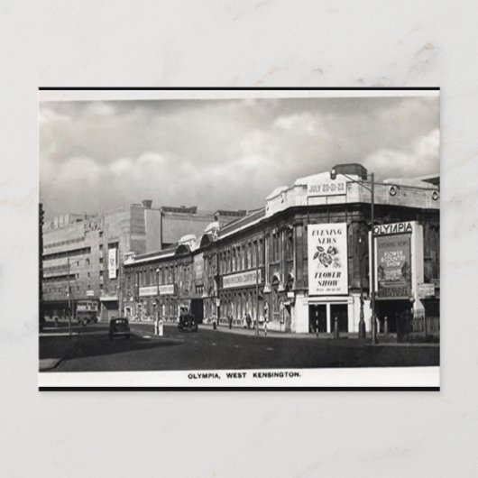 Ancienne carte postale - Olympia, Londres (Devant)