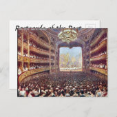 Ancienne carte postale - Opéra de Paris (Devant / Derrière)