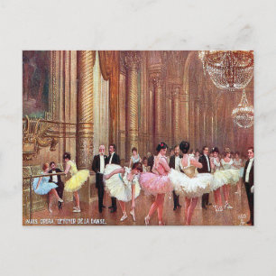 Ancienne carte postale - Opéra de Paris