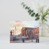 Ancienne carte postale - Parlament, Wien (Debout devant)