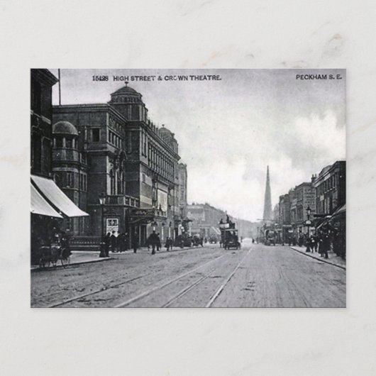 Ancienne carte postale - Peckham, Londres (Devant)