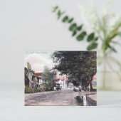 Ancienne carte postale - Penang, Malaisie (Debout devant)