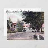 Ancienne carte postale - Penang, Malaisie (Devant / Derrière)