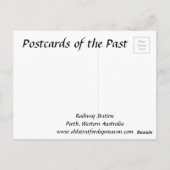 Ancienne carte postale - Perth, Australie occident (Dos)