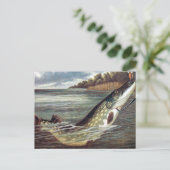 Ancienne carte postale - Pike (Debout devant)