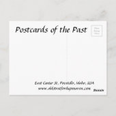 Ancienne carte postale - Pocatello, Idaho, États-U (Dos)