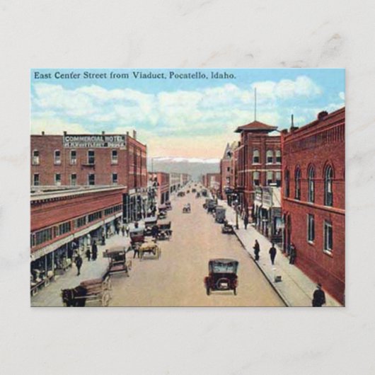 Ancienne carte postale - Pocatello, Idaho, États-U (Devant)