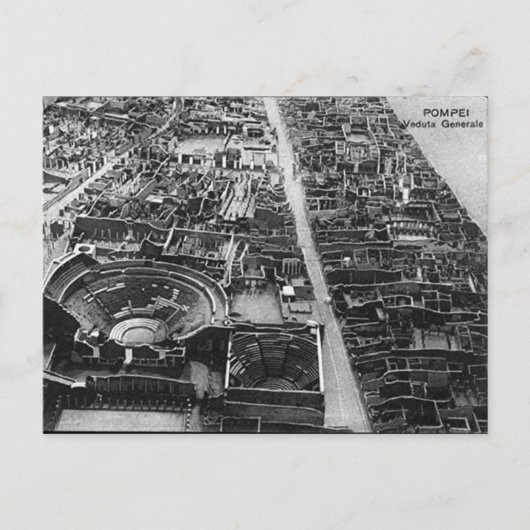 Ancienne carte postale - Pompei (Devant)