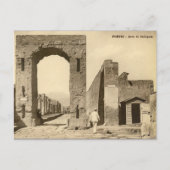 Ancienne carte postale - Pompei, Arco di Calligola (Devant)
