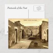Ancienne carte postale - Pompei, Casa del Poeta Tr (Devant / Derrière)