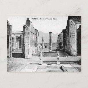 Ancienne carte postale - Pompei, Casa di Cornelio