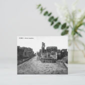 Ancienne carte postale - Pompei, Strada Consolare (Debout devant)
