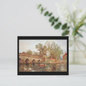 Ancienne carte postale - Pont Clopton, Stratford-u (Debout devant)