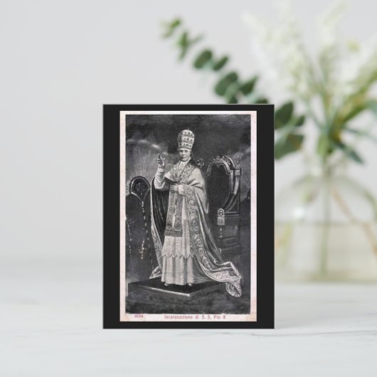Ancienne carte postale - Pope Pus X (Debout devant)
