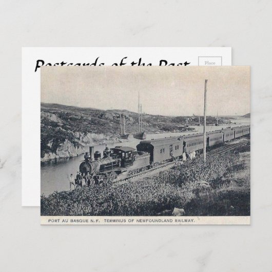 Ancienne carte postale - Port-aux-Basques, Terre-N (Devant / Derrière)