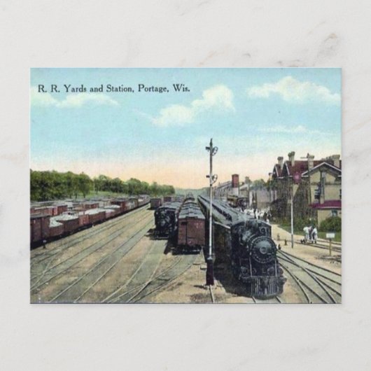 Ancienne carte postale - Portage, Wisconsin (Devant)