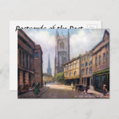 Ancienne carte postale - Porte en fer, Derby (Devant / Derrière)