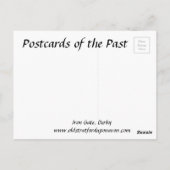 Ancienne carte postale - Porte en fer, Derby (Dos)