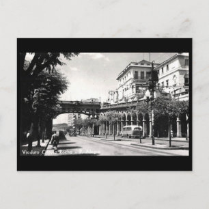 Ancienne carte postale - Porto Alegre, Brésil