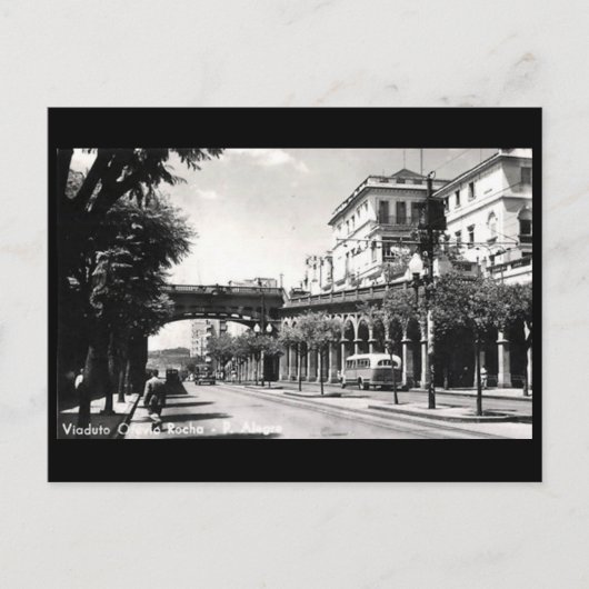 Ancienne carte postale - Porto Alegre, Brésil (Devant)