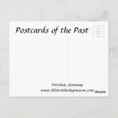 Ancienne carte postale - Potsdam, Allemagne (Dos)