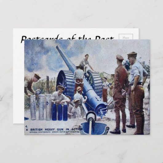 Ancienne carte postale - Première Guerre mondiale (Devant / Derrière)