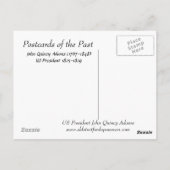 Ancienne carte postale - Président des États-Unis (Dos)