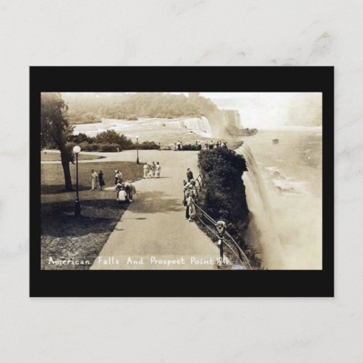 Ancienne carte postale - Prospect Point, Niagara F (Devant)