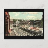 Ancienne carte postale - Providence RI, tunnel fer (Devant)