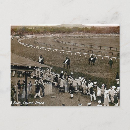 Ancienne carte postale - Pune, Inde (Devant)