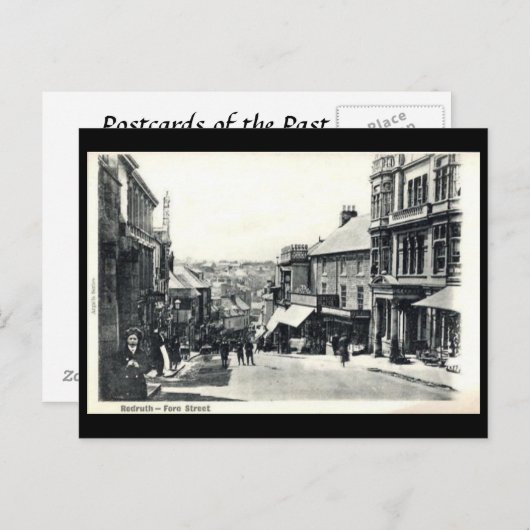 Ancienne carte postale - Redruth, Cornwall (Devant / Derrière)