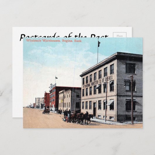 Ancienne carte postale - Regina (Saskatchewan) (Devant / Derrière)