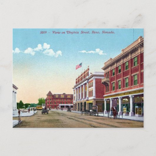 Ancienne carte postale - Reno, Nevada (Devant)