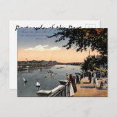 Ancienne carte postale - Rhin, Bonn, Allemagne (Devant / Derrière)