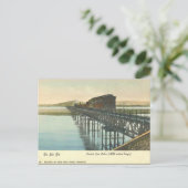 Ancienne carte postale - Rio Bio Bio, Chili (Debout devant)