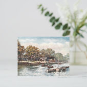 Ancienne carte postale - River Dee, Chester, Angle (Debout devant)