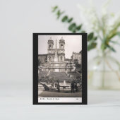 Ancienne Carte Postale - Rome, Place d'Espagne (Debout devant)