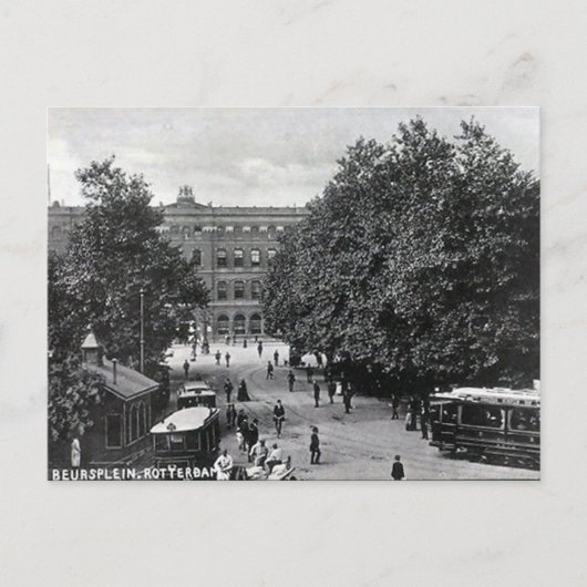 Ancienne carte postale - Rotterdam, Pays-Bas (Devant)