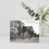 Ancienne carte postale - Rue de Fontenay, Vincenne (Debout devant)